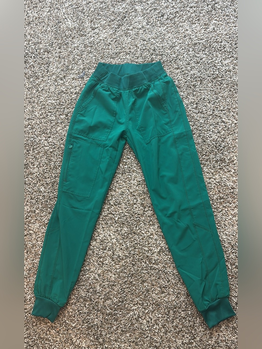 Uniform Advantage Teal Green Scrub Jogger Pants